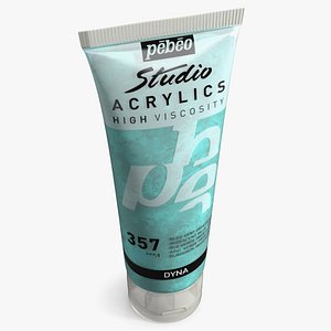 PEBEO Studio Acrylics Iridescent Blue Green 357
