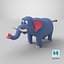 Elefante dos desenhos animados