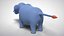 Elefante dos desenhos animados