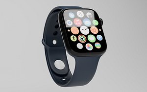 3D Smartwatch 3D Model -- High-Quality in blend and FBX  and glb