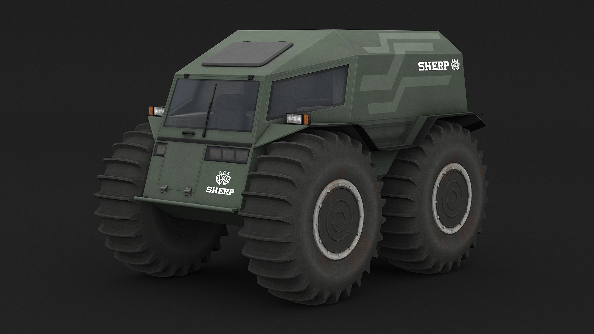 3D Sherp ATV - TurboSquid 1789658