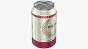 Standard Beer Can With Droplets 355ml