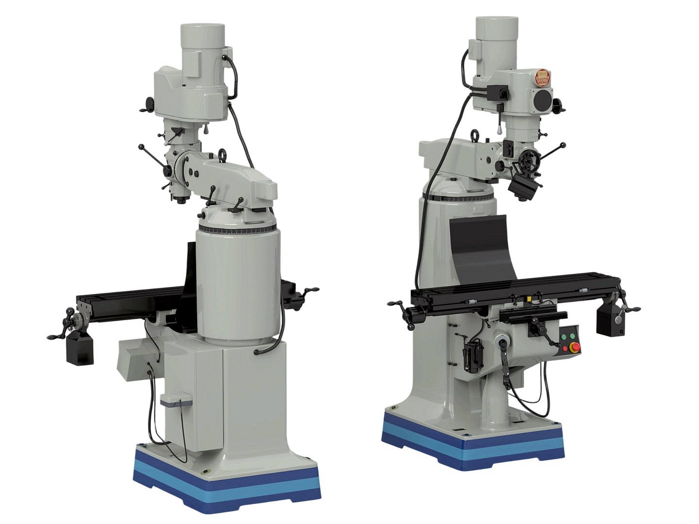 Vertical Milling Machine 3D Model 3D Model - TurboSquid 2636776