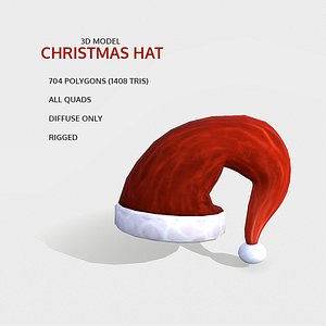 Free Hand-Painted Christmas Hat