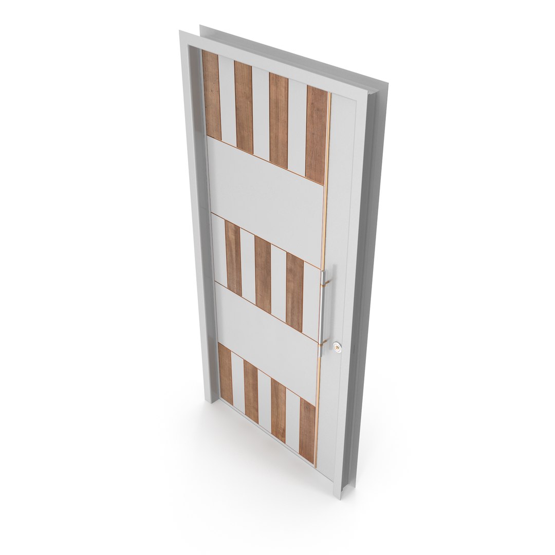 Modern Design White Metal Steel Door with Wooden Details model model https://p.turbosquid.com/ts-thumb/oa/CRW6e9/Tm/r0067/jpg/1732097117/1920x1080/fit_q87/046f119201451ecb08a25f6103fbf82143073c40/r0067.jpg