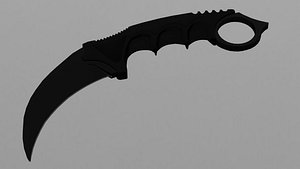 karambit 3d 3ds