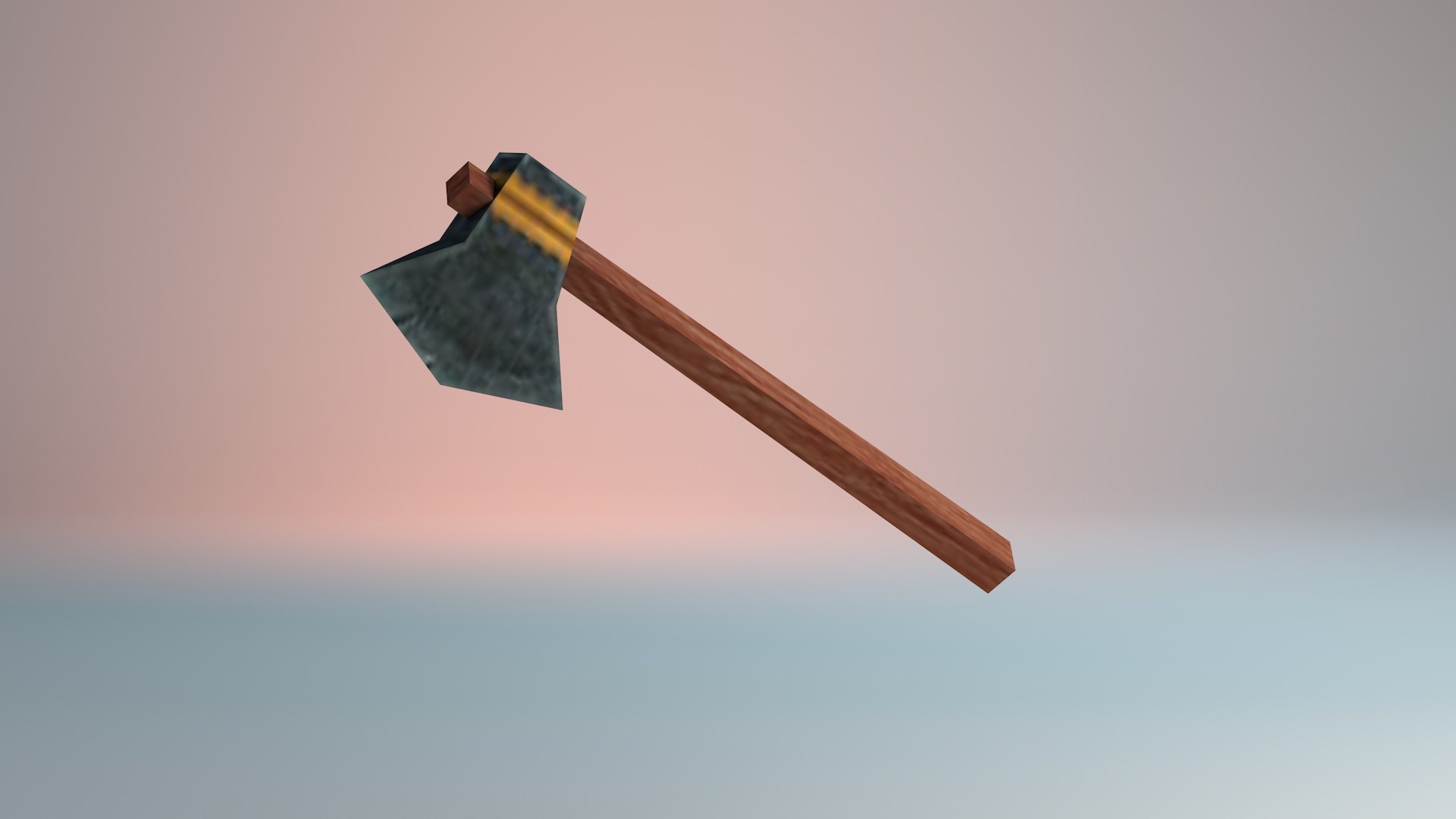 Wooden Fantasy Axe 3D Model - TurboSquid 1824816