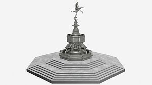 Shaftesbury Memorial Fountain Piccadilly Circus