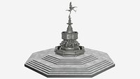 Shaftesbury Memorial Fountain Piccadilly Circus