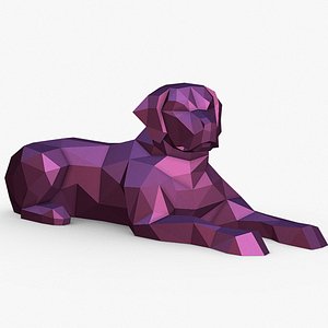 3D model labrador
