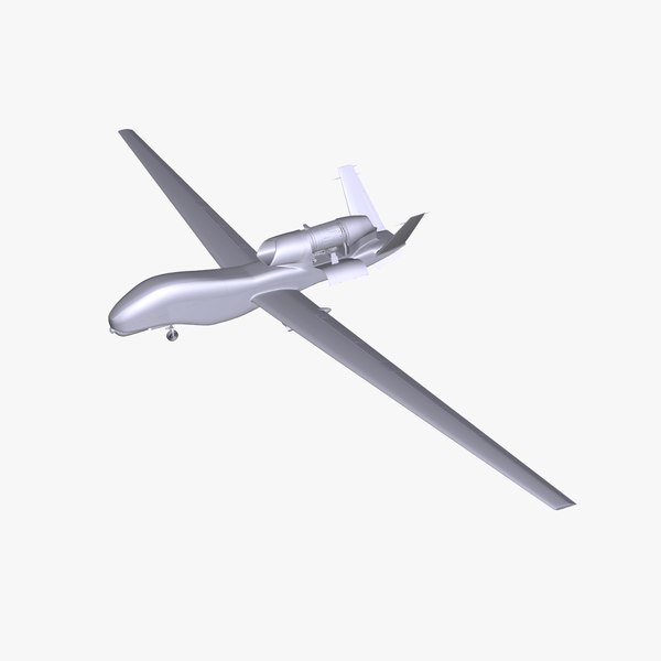 3ds max northrop rq-4 global hawk