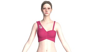 Girls Fashion Bralette Top V3
