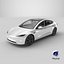 Tesla Model 3 2024 Feux blancs allumés