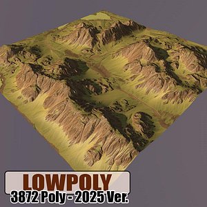 Lowpoly Mountain Z2