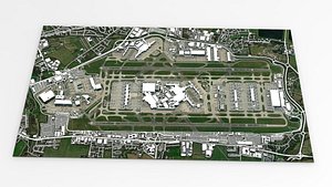 3D London Heathrow Airport model