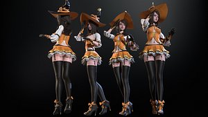 3D Witch2 model