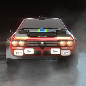 GTVTurbodeltaMK car