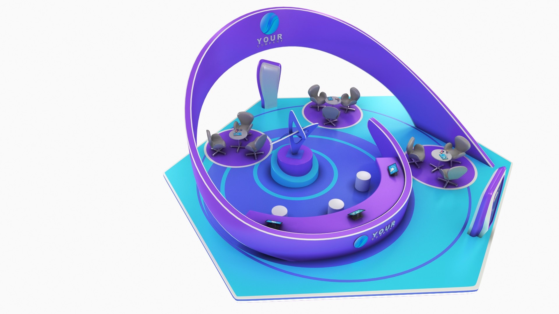 3D Futuristic Exhibition Stand 7 https://p.turbosquid.com/ts-thumb/oa/ikyCql/z9/modernexhibitionbooth88/jpg/1651364530/1920x1080/fit_q87/d8c852ee180292e16e2b8043bea7a9b93c6240bd/modernexhibitionbooth88.jpg