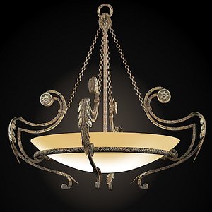 3d fine art lamps model