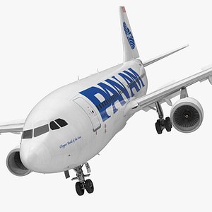 Airbus A310-300 Pan American Rigged
