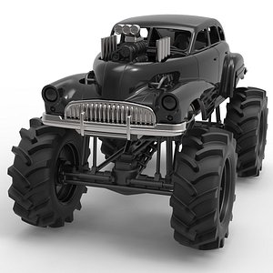 Mud truck 3 Scale 1 to 25