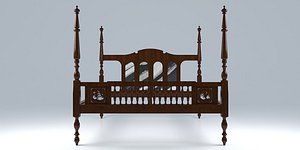 VINTAGE COLONIAL BED