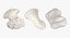 Colección Human Leg Bones Full White - 24 modelos