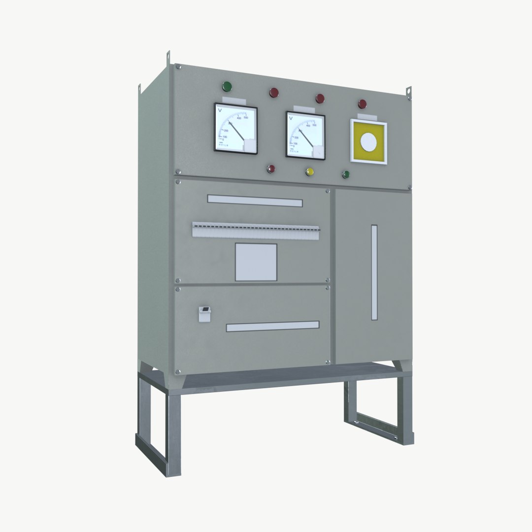 3D Control Panel - TurboSquid 2317877