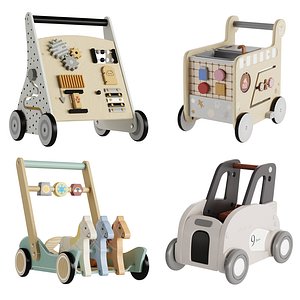 Baby Walker Set Push and Pull