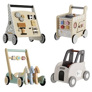 Baby Walker Set Push and Pull