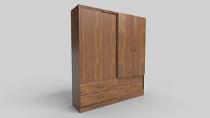 Wardrobe N27 3D model