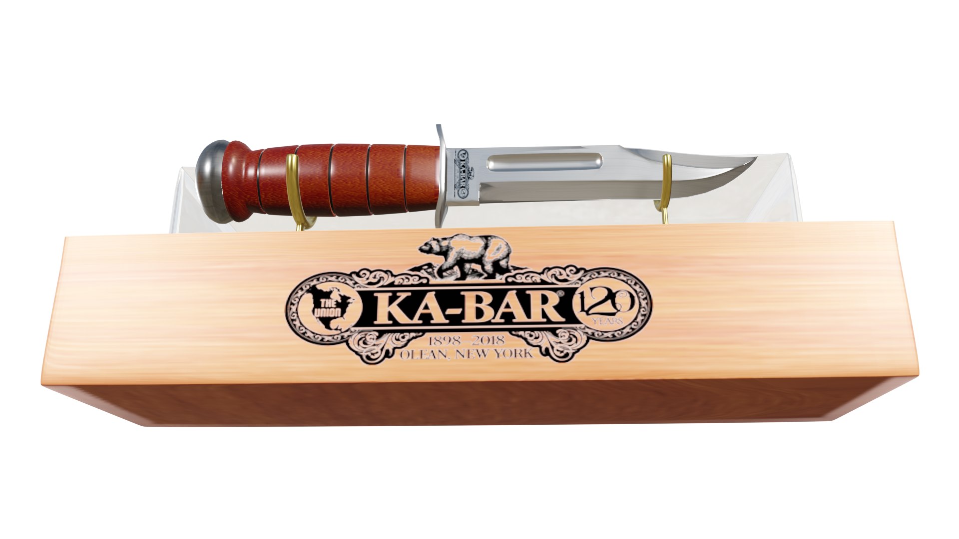 3D Knife Kabar - TurboSquid 1920642