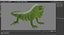 Iguana Reptile 3D