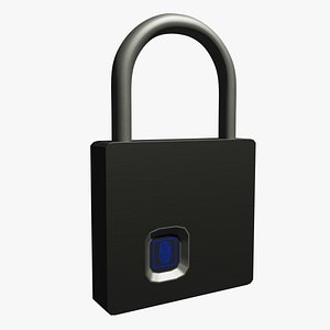 Padlock with Finger Scanner