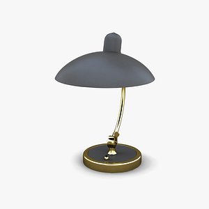 3D model Fritz Hansen Kaiser Idell Lamp