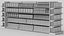 supermarket shelves grocery 3D model