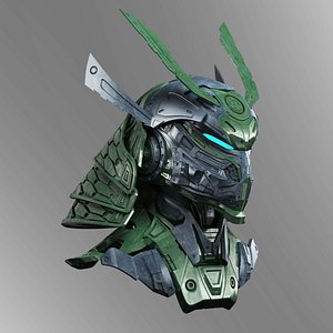 3D robot head