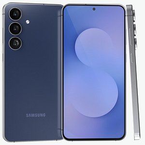 3D Samsung Galaxy S25 FE Navy