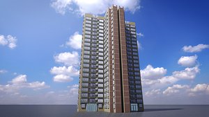 3D Hong Kong Building 0010