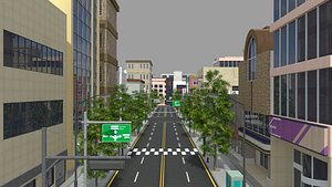 town city 3D model