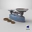 Vintage Mechanical Weight Scale Old Used