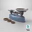 Vintage Mechanical Weight Scale Old Used