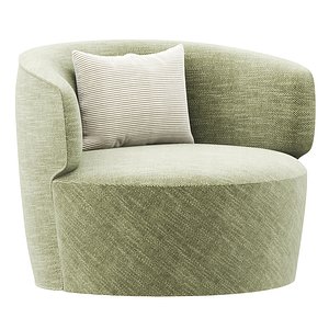 3D model Elain Molteni armchair