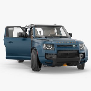 3D Land Rover Defender 110 OCTA 2026 Rigged model