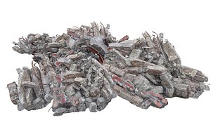 3D Urban devastation PACK 5