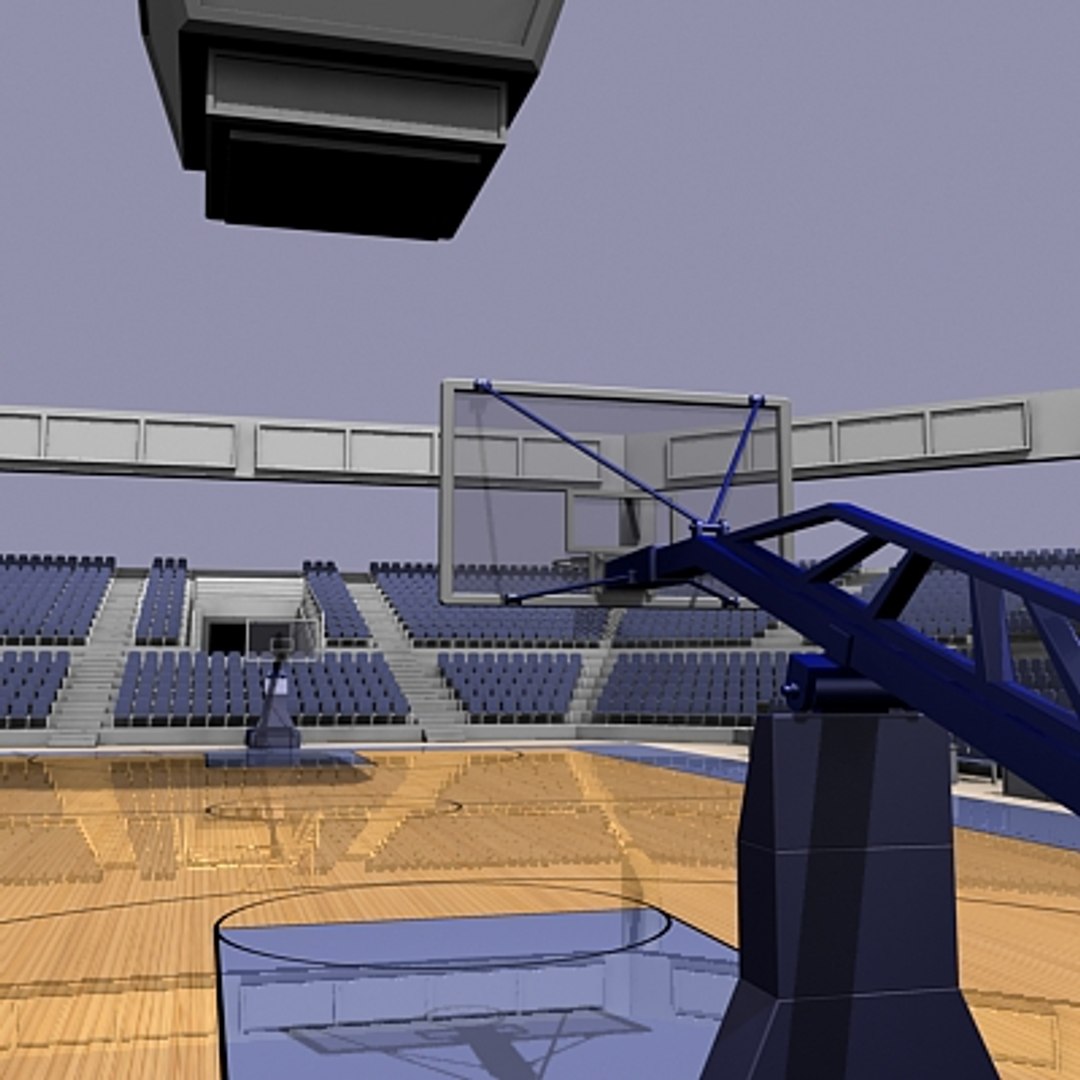 3d Basket Ball Arena Model
