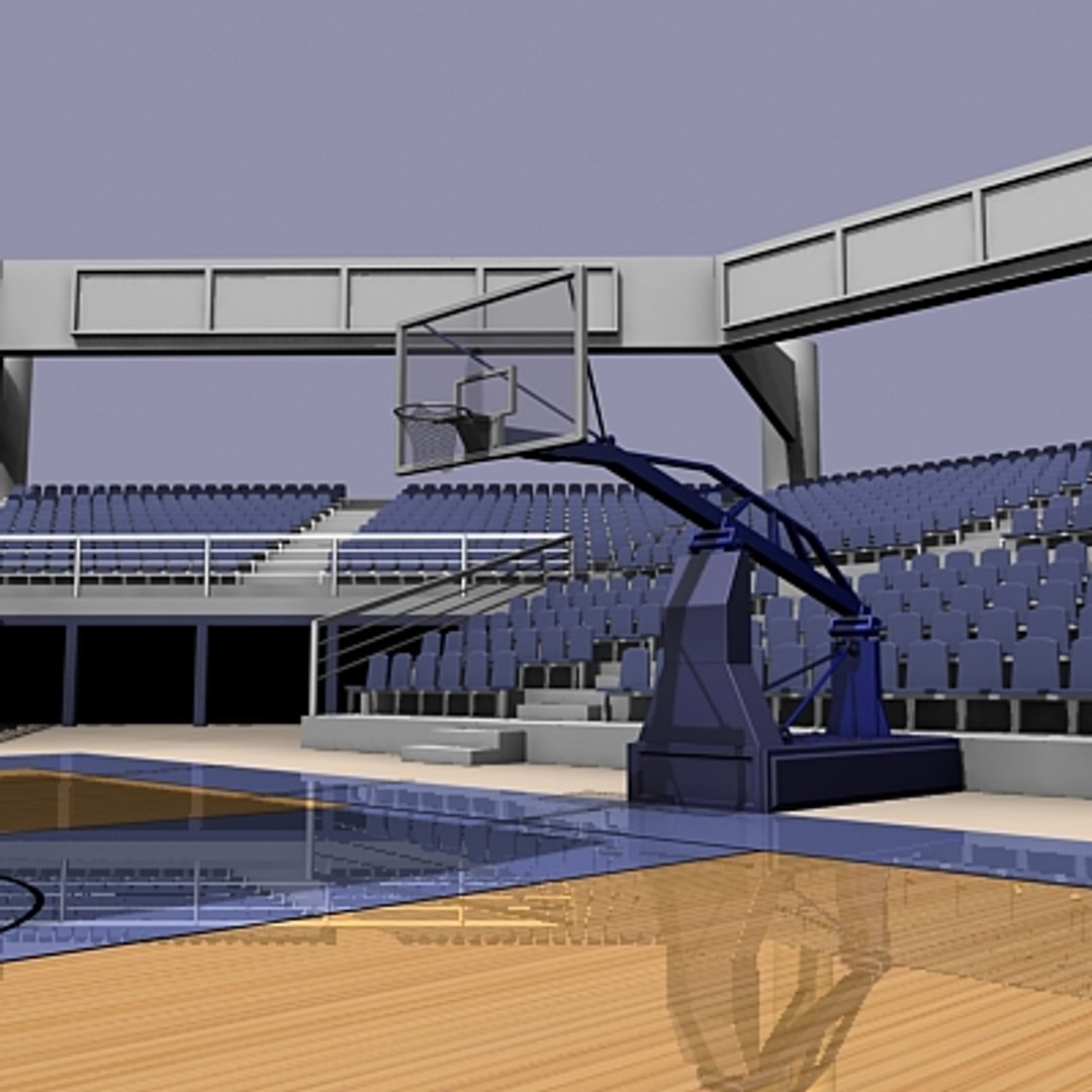 3d Basket Ball Arena Model