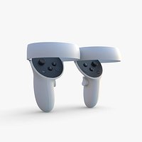 3D Oculus Quest 2 Controller