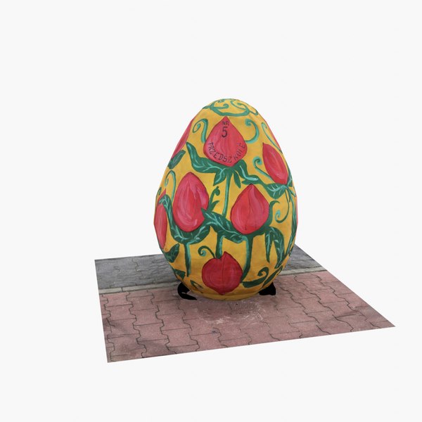 modelo 3d Easter Egg on the street Kindy5 - TurboSquid 2054164