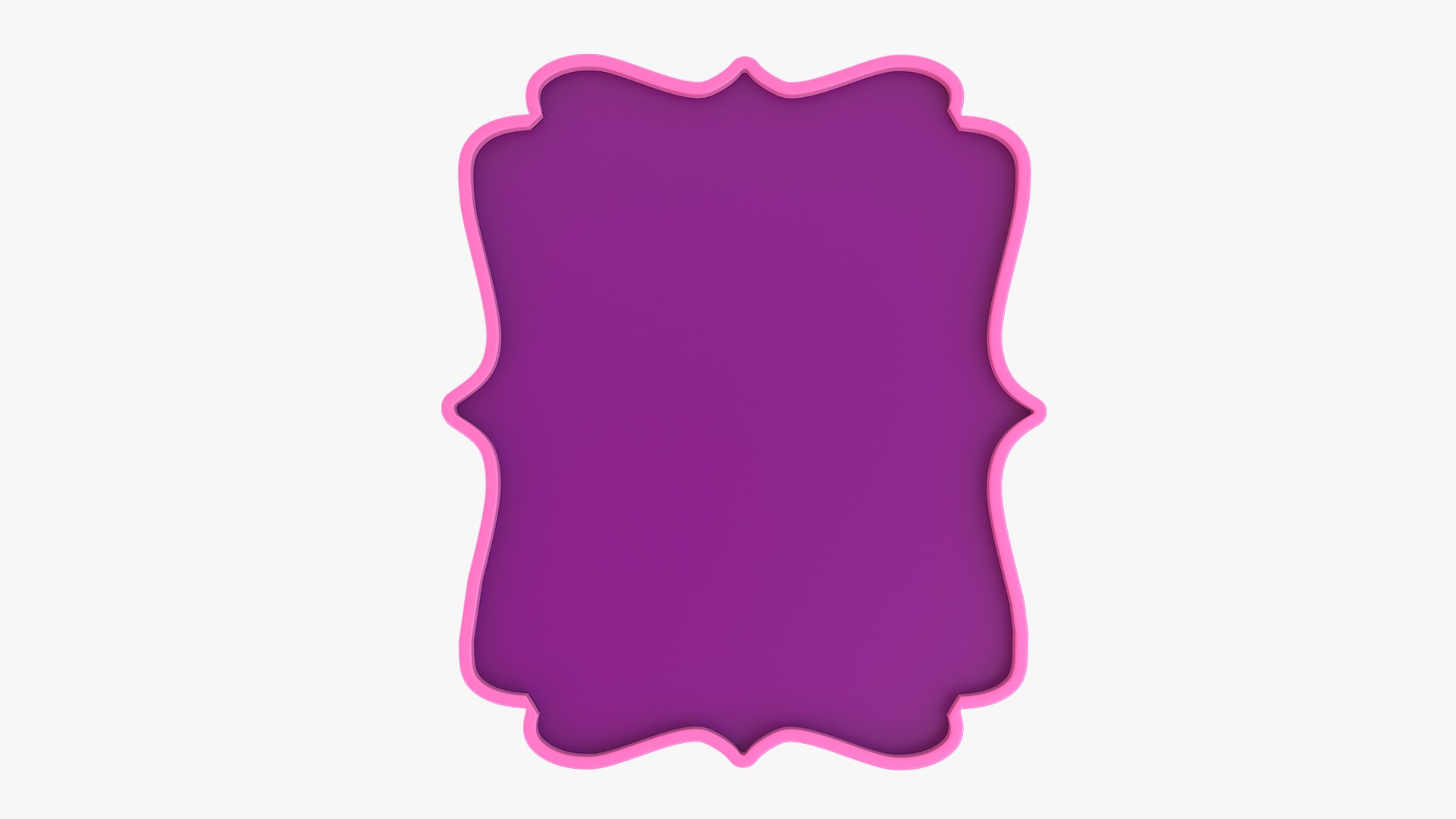Text Frames 3D Model - TurboSquid 1904724